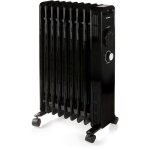 Radiateur  bain d'huile - 2000 w - domo - do7327r - 42, 5 x 28 x 64 cm - noir