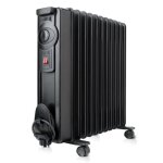 Radiateur  bain dhuile - black + decker - bxra2000e - 2000w - 11 lments - thermostat rglable