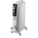 Radiateur bain dhuille dragon4 delonghi - 1500w - 3 allures de chauffe - technologie real energy - effet ...