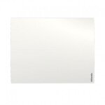 Radiateur chaleur douce atlantic - sokio digital horizontal 1250w blanc 503111