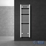 Radiateur chauffage sche serviettes de bain chrome blanc laterale 400 x 1500 mm