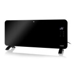 Radiateur connect - princess - 348200 - 2000 w - noir - panneau en verre - wi - fi