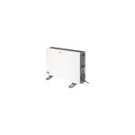 Radiateur convecteur 2 kw blanc avec ventilateur turbo & possibilit pose murale