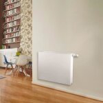 Radiateur eau chaude - de dietrich - 22ihcp - acier blanc - 595w - l40xh60