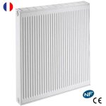 Radiateur eau chaude - de dietrich - l60xh90 - 1354w - vertical - acier - chaleur douce