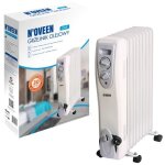 Radiateur lectrique bain dhuile - n?oveen - oh9 - 9 nervures - thermostat automatique - 2000w