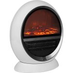Radiateur lectrique effet feu de chemine ? 1500 w / 30m ? protection contre la surchauffe mini - chemine ...