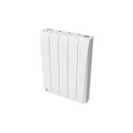 Radiateur lectrique fixe  inertie sche cramique 1000w bestherm tikei horizontal blanc