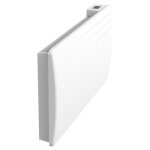 Radiateur électrique fixe à inertie sèche fonte - bestherm - motu 1500w - horizontal blanc Radiateur électrique fixe à inertie sèche fonte - bestherm - motu 1500w - horizontal blanc