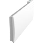 Radiateur lectrique fixe  inertie sche fonte - bestherm - motu 2000w - horizontal blanc