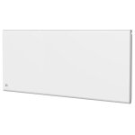 Radiateur lectrique fixe  inertie sche fonte + film 2000w bestherm nemesis horizontal blanc