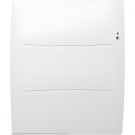 Radiateur lectrique horizontal agilia 1250w connect atlantic 503112 blanc