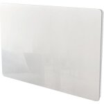 Radiateur électrique verre céramique glass blanc céramique 1500w Radiateur électrique verre céramique glass blanc céramique 1500w