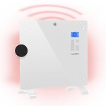 Radiateur lectrique - klarstein - 1000 w - convecteur lectrique programmable - convecteur mobile - ...