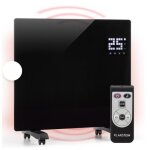 Radiateur lectrique - klarstein - 1000 w - convecteur lectrique programmable - convecteur mobile - ...
