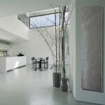 Radiateur �lectrique pierre naturelle - u - tile - 1200 watts - 200 x 50 cm vertical