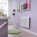 Radiateur lectrique rayonnant connect atlantic tatou - 500 w - blanc