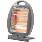 Radiateur halogne 800w - warm tech - wthh800 - gris - chauffage dappoint conomique