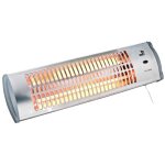 Radiateur halogène - gsc - 600 - 1200 watts - 2 tubes - thermostat - indicateur lumineux Radiateur halogène - gsc - 600 - 1200 watts - 2 tubes - thermostat - indicateur lumineux