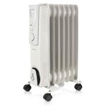 Radiateur � huile 7 �l�ments 3 niveaux de puissance r�gulateur de temp�rature emerio ho - 124421 1500w ...