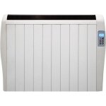 Radiateur  inertie cramique haute performance 1500 w - cheminarte - blanc - chaleur douce - horizontal ...