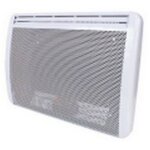 Radiateur panneau rayonnant lectronique anti salissure 2000w - dillam - blanc - garanti 2 ans