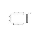 Radiateur peugeot boxer 1 phase 2 2002 - 2006