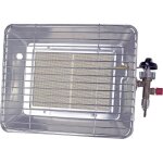 Radiateur radiant  gaz pour terrasse rothenberger industrial 4. 20 kw - gris - rayonnant - horizontal ...