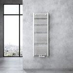 Doporro radiateur de salle de bain s�che - serviette 140x50cm radiateur tubulaire vertical chauffage ...