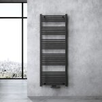 Doporro radiateur de salle de bain sche - serviette 160x60cm radiateur tubulaire vertical chauffage ...