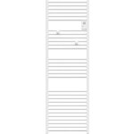 Radiateur sèche - serviettes électrique doris digital sans ventilo 500w blanc - atlantic Radiateur sèche - serviettes électrique doris digital sans ventilo 500w blanc - atlantic