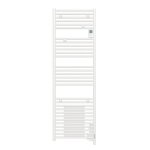 Radiateur s�che - serviettes �lectrique doris digital avec soufflerie 1500w blanc - atlantic - 851127 ...