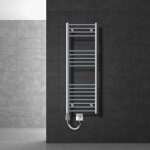 Ecd germany radiateur sèche - serviettes électrique avec résistance 1200w - 400 x 1200 mm - chrome - ... Ecd germany radiateur sèche - serviettes électrique avec résistance 1200w - 400 x 1200 mm - chrome - ...