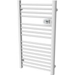 Sèche serviette électrique montana blanc aluminium 500w Sèche serviette électrique montana blanc aluminium 500w