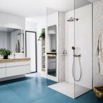 Radiateur s�che serviette �lectrique miroir - 450 watts - 100 x 40 cm vertical