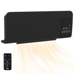 Homcom - radiateur électrique - plastique - 54. 5x12x21. 5cm - noir Homcom - radiateur électrique - plastique - 54. 5x12x21. 5cm - noir