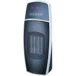 Radiateur soufflant c�ramique ovoid - domair - affichage led avec t�l�commande - 1500 w