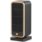 Radiateur soufflant - chauffage dappoint mini radiateur Électrique ptc - noir - convient aux chambres ... Radiateur soufflant - chauffage dappoint mini radiateur Électrique ptc - noir - convient aux chambres ...