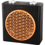 Radiateur soufflant - cube 1500 - c�ramique - orange et noir - 2 puissances de chauffe