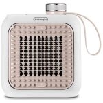 Radiateur soufflant - delonghi - capsule desk hfx10b03. pk - c�ramique - 350w - silencieux 39 db(a)