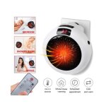 Radiateur soufflant mobile mini chauffage  douille 600w chauffage dappoint en cramique  distance lectrique ...