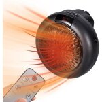 Radiateur soufflant mural - zor� - t�l�commande - 900 w - chauffage �conomique - pour salle de bain