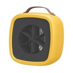 Radiateur soufflant - n722 - jaune - 900 w - electrique - portable