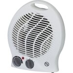 Radiateur soufflant varma - 2000 w - blanc - 2 puissances de chauffe et ventilation froide