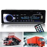 Autoradio radio 24v jsd520 - bluetooth lecteur mp3 audio stro fm - usb - sd - aux - in - 1din - noir ...