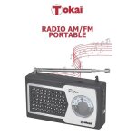 Radio portable - tokai - am / fm - prise couteurs - antenne externe - 2 piles lr03 aaa