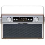 Radio bluetooth rtro tuner fm mp3 port usb et carte sd sans fil portable camry cr1183 brun 39143
