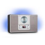 Radio cd - auna scala vcd - bluetooth radio dab + ukw - lecteur cd - radio rveil - noir