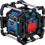 Radio de chantier - bosch - gpb 18v - 5 sc - 18v double alimentation - bluetooth - dab + fm