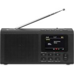 Radio portable dab - dynavox - dbt200 - bluetooth 5. 0 - �cran tft couleur - alimentation piles / usb ...